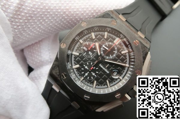 Audemars Piguet Royal Oak Offshore 26400AU OO A002CA 01 1 1 Най-доброто издание JF Factory Black Dial EU Watch Store 4801 Audemars Piguet Royal Oak Offshore 26400AU.OO.A002CA.01 1:1 Най-доброто издание JF Factory Black Dial