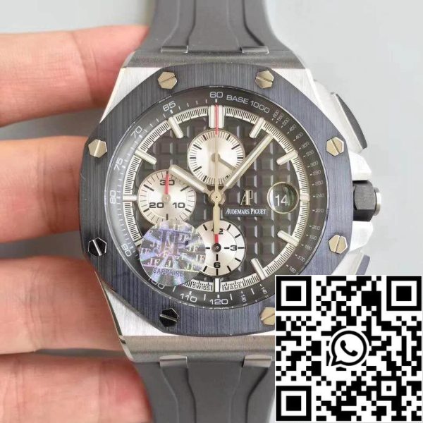 Audemars Piguet Royal Oak Offshore 26400IO OO A004CA 01 JF Factory 1 1 Best Edition Swiss ETA3126 EU Watch Store 1098 Audemars Piguet Royal Oak Offshore 26400IO.OO.A004CA.01 JF Factory 1:1 Best Edition Swiss ETA3126