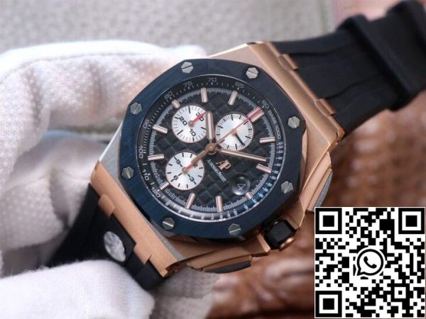 Audemars Piguet Royal Oak Offshore 26401RO OO A002CA 01 1 1 Best Edition JF Factory Quadrante Nero EU Watch Store 3829 Audemars Piguet Royal Oak Offshore 26401RO.OO.A002CA.01 1:1 Best Edition JF Factory Quadrante Nero