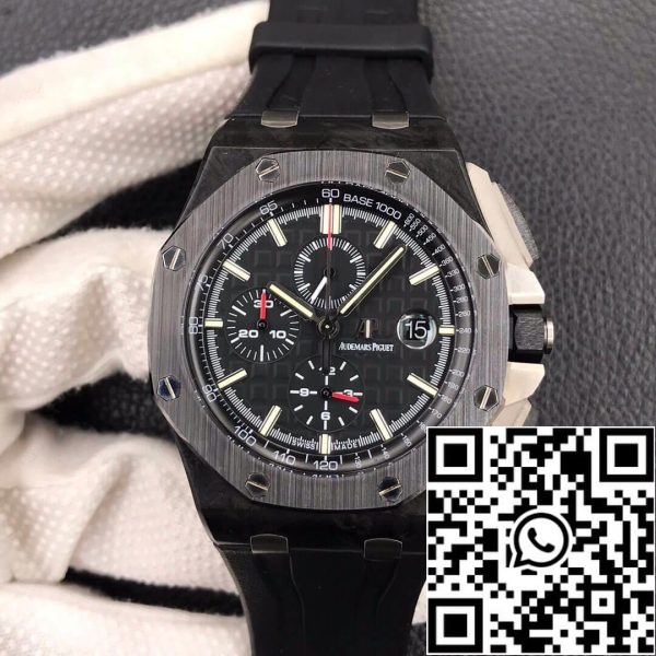 Audemars Piguet Royal Oak Offshore 26405CE OO A002CA 01 1 1 Best Edition JF Factory V2 Black Dial EU Watch Store 2074 Audemars Piguet Royal Oak Offshore 26405CE.OO.A002CA.01 1:1 Best Edition JF Factory V2 Black Dial