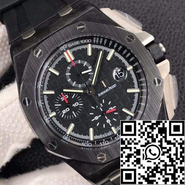 Audemars Piguet Royal Oak Offshore 26405CE OO A002CA 01 1 1 Best Edition JF Factory V2 Black Dial EU Watch Store 2694 Audemars Piguet Royal Oak Offshore 26405CE.OO.A002CA.01 1:1 Best Edition JF Factory V2 Black Dial