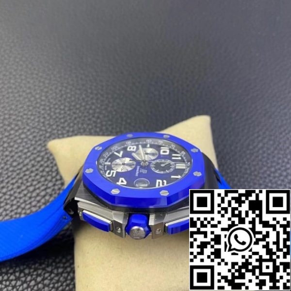 Audemars Piguet Royal Oak Offshore 26405CE OO A030CA 01 1 1 Beste Editie RS Fabriek Blauwe Wijzerplaat EU-Horlogewinkel 50 Audemars Piguet Royal Oak Offshore 26405CE.OO.A030CA.01 1:1 Beste Editie RS Fabriek Blauwe Wijzerplaat