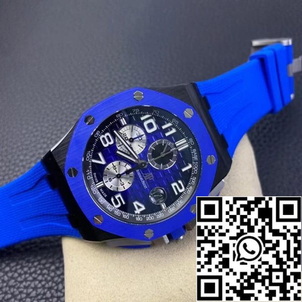 Audemars Piguet Royal Oak Offshore 26405CE OO A030CA 01 1 1 Най-добро издание RS Factory Blue Dial EU Watch Store 9322 Audemars Piguet Royal Oak Offshore 26405CE.OO.A030CA.01 1:1 Най-добро издание RS Factory Blue Dial