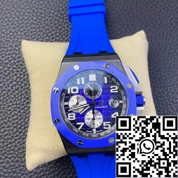 Audemars Piguet Royal Oak Offshore 26405CE OO A030CA 01 1 1 Beste Editie RS Fabriek Blauwe Wijzerplaat EU-Horlogewinkel 9710 Audemars Piguet Royal Oak Offshore 26405CE.OO.A030CA.01 1:1 Beste Editie RS Fabriek Blauwe Wijzerplaat