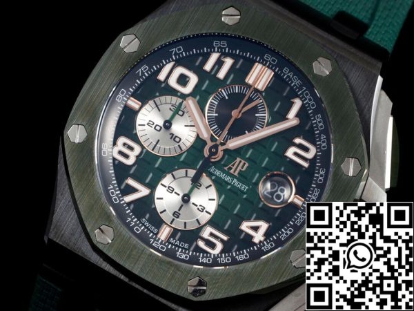 Audemars Piguet Royal Oak Offshore 26405CE OO A056CA 01 1 1 Best Edition RS Factory Green Dial EU Watch Store 6772 Audemars Piguet Royal Oak Offshore 26405CE.OO.A056CA.01 1:1 Best Edition RS Factory Green Dial