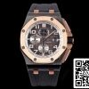 Audemars Piguet Royal Oak Offshore 26405NR OO A002CA 01 1 1 Mejor Edición RS Factory Rose Gold EU Watch Store 5021 Audemars Piguet Royal Oak Offshore 26405NR.OO.A002CA.01 1:1 Mejor Edición RS Factory Rose Gold