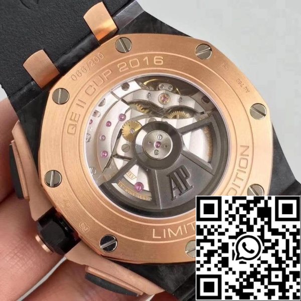 Audemars Piguet Royal Oak Offshore 26406FR OO A002CA 01 JF Factory 1 1 Best Edition Swiss ETA3126 EU-Horlogeswinkel 378 Audemars Piguet Royal Oak Offshore 26406FR.OO.A002CA.01 JF Factory 1:1 Best Edition Swiss ETA3126