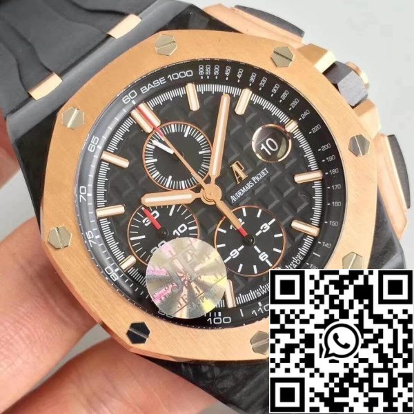 Audemars Piguet Royal Oak Offshore 26406FR OO A002CA 01 JF Factory 1 1 Best Edition Swiss ETA3126 EU-Horlogewinkel 4916 Audemars Piguet Royal Oak Offshore 26406FR.OO.A002CA.01 JF Factory 1:1 Best Edition Swiss ETA3126