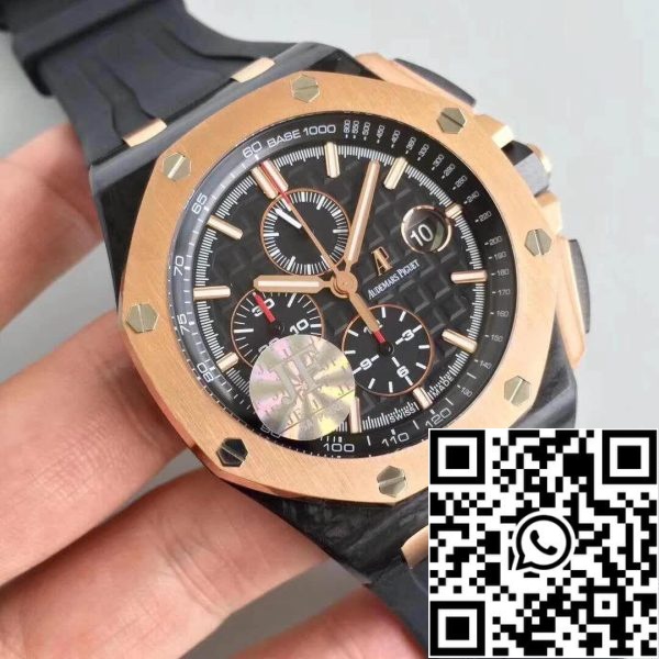 Audemars Piguet Royal Oak Offshore 26406FR OO A002CA 01 JF Factory 1 1 1 Best Edition Swiss ETA3126 EU Watch Store 5321 Audemars Piguet Royal Oak Offshore 26406FR.OO.A002CA.01 JF Factory 1:1 Best Edition Swiss ETA3126