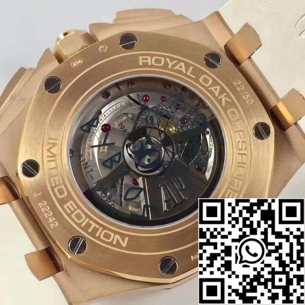 Audemars Piguet Royal Oak Offshore 26408OR OO A010CA 01 JF Factory 1 1 Best Edition Swiss ETA3126 White Dial EU Watch Store 1621 Audemars Piguet Royal Oak Offshore 26408OR.OO.A010CA.01 JF Factory 1:1 Best Edition Swiss ETA3126 White Dial