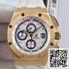 Audemars Piguet Royal Oak Offshore 26408OR.OO.A010CA.01 JF Factory 1 1 Best Edition Swiss ETA3126 White Dial EU Watch Store 2174 Audemars Piguet Royal Oak Offshore 26408OR.OO.A010CA.01 JF Factory 1 1 Best Edition Swiss ETA3126 White Dial