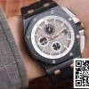 Audemars Piguet Royal Oak Offshore 26415CE OO A002CA 01 1 1 Best Edition JF Factory Musta Keraaminen Sveitsin ETA7750 EU kellokauppa 8952 Audemars Piguet Royal Oak Offshore 26415CE.OO.A002CA.01 1:1 Best Edition JF Factory Musta Keraaminen Sveitsin ETA7750