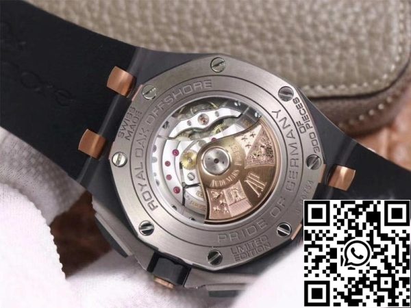 Audemars Piguet Royal Oak Offshore 26415CE OO A002CA 01 1 1 Mejor Edición JF Factory Cerámica Negra Suiza ETA7750 EU Watch Store 9478 Audemars Piguet Royal Oak Offshore 26415CE.OO.A002CA.01 1:1 Mejor Edición JF Factory Cerámica Negra Suiza ETA7750