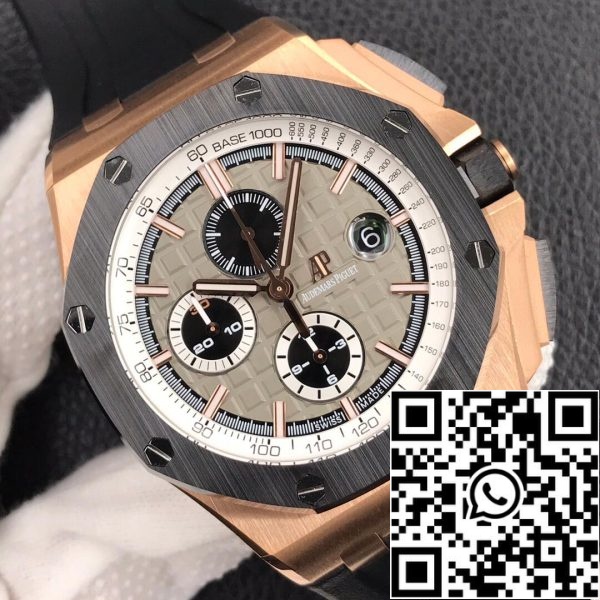 Audemars Piguet Royal Oak Offshore 26416RO OO A002CA 01 1 1 Best Edition JF Factory V2 Rose Gold EU Watch Store 2787 Audemars Piguet Royal Oak Offshore 26416RO.OO.A002CA.01 1:1 Best Edition JF Factory V2 Rose Gold