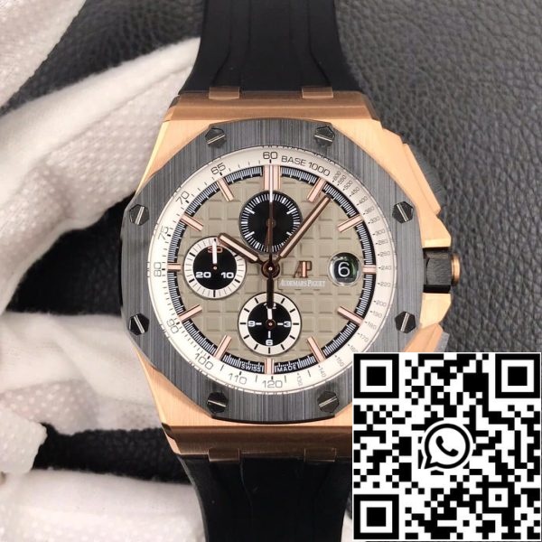 Audemars Piguet Royal Oak Offshore 26416RO OO A002CA 01 1 1 Best Edition JF Factory V2 Rose Gold EU Watch Store 6462 Audemars Piguet Royal Oak Offshore 26416RO.OO.A002CA.01 1:1 Best Edition JF Factory V2 Rose Gold