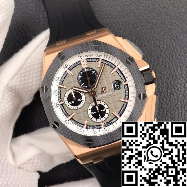 Audemars Piguet Royal Oak Offshore 26416RO OO A002CA 01 1 1 Best Edition JF Factory V2 Rose Gold EU Watch Store 7595 Audemars Piguet Royal Oak Offshore 26416RO.OO.A002CA.01 1:1 Best Edition JF Factory V2 Rose Gold