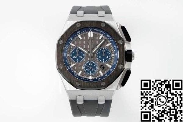 Audemars Piguet Royal Oak Offshore 26420IO OO A009CA 01 1 1 Най-добро издание APF Factory Gray Dial EU Watch Store 1602 Audemars Piguet Royal Oak Offshore 26420IO.OO.A009CA.01 1:1 Най-добро издание APF Factory Gray Dial