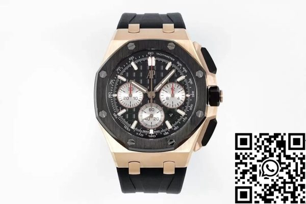 Audemars Piguet Royal Oak Offshore 26420RO OO A002CA 01 1 1 Najboljša izdaja APF Factory Rose Gold EU Watch Store 4079 Audemars Piguet Royal Oak Offshore 26420RO.OO.A002CA.01 1:1 Najboljša izdaja APF Factory Rose Gold