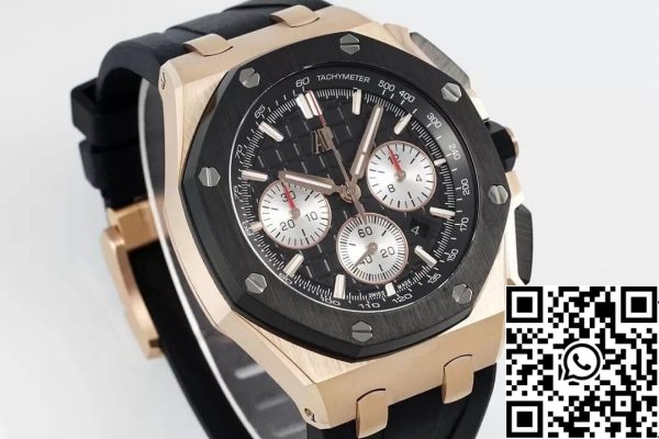 Audemars Piguet Royal Oak Offshore 26420RO OO A002CA 01 1 1 Best Edition APF Factory Rose Gold EU Watch Store 7420 Audemars Piguet Royal Oak Offshore 26420RO.OO.A002CA.01 1:1 Best Edition APF Factory Rose Gold