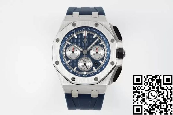 Audemars Piguet Royal Oak Offshore 26420TI OO A027CA 01 1 1 Best Edition APF Factory Blue Dial EU kellokauppa 7669 Audemars Piguet Royal Oak Offshore 26420TI.OO.A027CA.01 1:1 Best Edition APF Factory Blue Dial