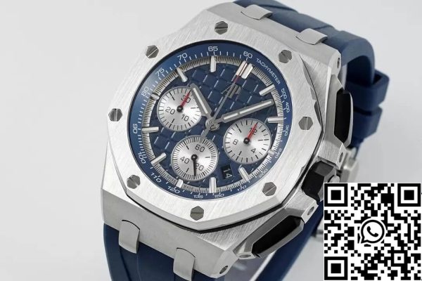 Audemars Piguet Royal Oak Offshore 26420TI OO A027CA 01 1 1 Best Edition APF Factory Blue Dial EU-Horlogewinkel 9402 Audemars Piguet Royal Oak Offshore 26420TI.OO.A027CA.01 1:1 Best Edition APF Factory Blue Dial