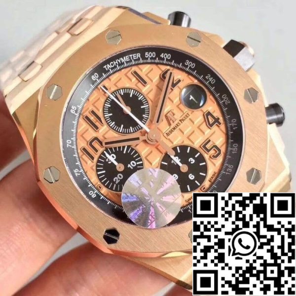 Audemars Piguet Royal Oak Offshore 26470OR OO 1000OR 01 JF Factory Gold Dial 1 1 Best Edition Swiss ETA3126 EU Watch Store 2271 Audemars Piguet Royal Oak Offshore 26470OR.OO.1000OR.01 JF Factory Gold Dial 1:1 Best Edition Swiss ETA3126