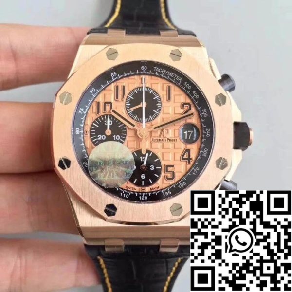 Audemars Piguet Royal Oak Offshore 26470OR OO A002CR 01 JF Factory 1 1 Best Edition Swiss ETA3126 EU Watch Store 7470 Audemars Piguet Royal Oak Offshore 26470OR.OO.A002CR.01 JF Factory 1:1 Best Edition Swiss ETA3126