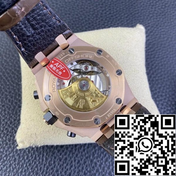 Audemars Piguet Royal Oak Offshore 26470OR OO A099CR 01 1 1 Лучший выпуск APF Factory Rose Gold EU Watch Store 2165 Audemars Piguet Royal Oak Offshore 26470OR.OO.A099CR.01 1:1 Лучший выпуск APF Factory Rose Gold