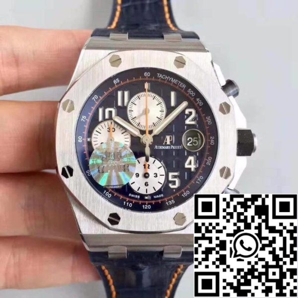 Audemars Piguet Royal Oak Offshore 26470ST OO A027CA 01 JF Factory 1 1 Best Edition Swiss ETA3126 Blue Dial EU Watch Store 1181 Audemars Piguet Royal Oak Offshore 26470ST.OO.A027CA.01 JF Factory 1:1 Best Edition Swiss ETA3126 Blue Dial