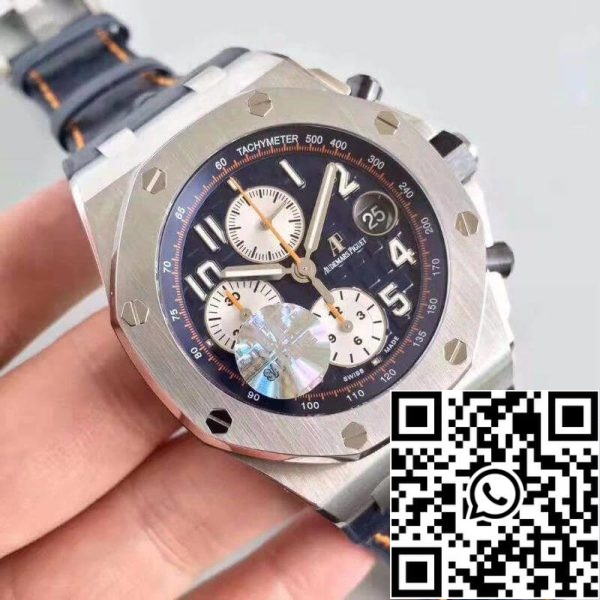 Audemars Piguet Royal Oak Offshore 26470ST OO A027CA 01 JF Factory 1 1 Best Edition Swiss ETA3126 Blue Dial EU Watch Store 9387 Audemars Piguet Royal Oak Offshore 26470ST.OO.A027CA.01 JF Factory 1:1 Best Edition Swiss ETA3126 Blue Dial