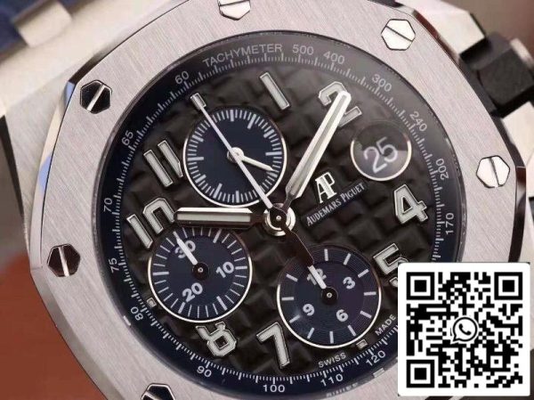 Audemars Piguet Royal Oak Offshore 26470ST OO A028CR 01 JF Factory 1 1 Best Edition Sveitsin ETA3126 EU kellokauppa 9918 Audemars Piguet Royal Oak Offshore 26470ST.OO.A028CR.01 JF Factory 1:1 Best Edition Sveitsin ETA3126