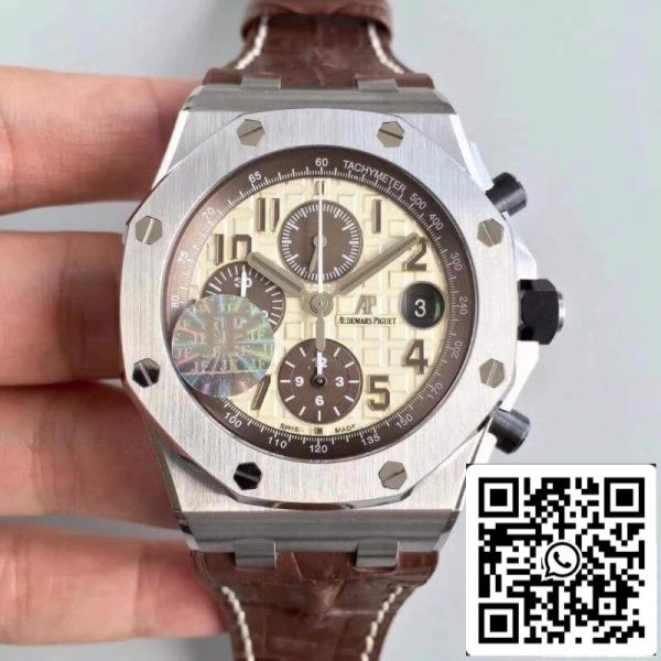 Audemars Piguet Royal Oak Offshore 26470ST OO A801CR 01 JF Factory 1 1 Best Edition Sveitsin ETA3126 EU Watch Store 343 Audemars Piguet Royal Oak Offshore 26470ST.OO.A801CR.01 JF Factory 1:1 Best Edition Sveitsin ETA3126