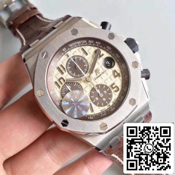 Audemars Piguet Royal Oak Offshore 26470ST OO A801CR 01 JF Factory 1 1 Best Edition Sveitsin ETA3126 EU kellokauppa 5484 Audemars Piguet Royal Oak Offshore 26470ST.OO.A801CR.01 JF Factory 1:1 Best Edition Sveitsin ETA3126