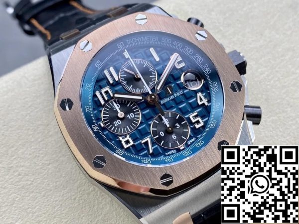 Audemars Piguet Royal Oak Offshore 26471SR OO D101CR 01 1 1 Най-добро издание APF Factory Blue Dial EU Watch Store 5126 Audemars Piguet Royal Oak Offshore 26471SR.OO.D101CR.01 1:1 Най-добро издание APF Factory Blue Dial