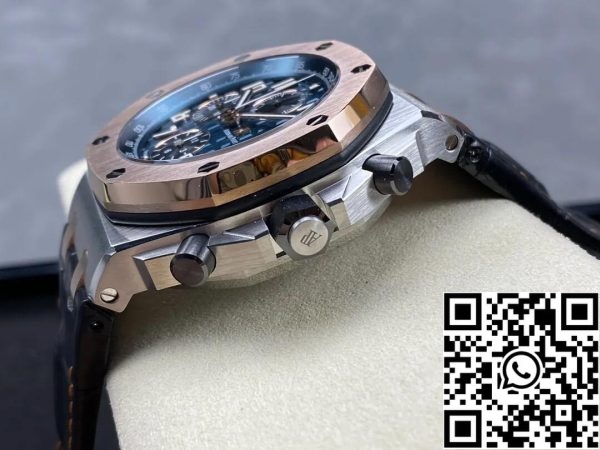 Audemars Piguet Royal Oak Offshore 26471SR OO D101CR 01 1 1 Best Edition APF Factory Blue Dial EU Watch Store 765 Audemars Piguet Royal Oak Offshore 26471SR.OO.D101CR.01 1:1 Best Edition APF Factory Blue Dial