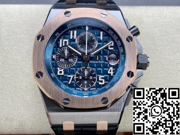 Audemars Piguet Royal Oak Offshore 26471SR OO D101CR 01 1 1 Best Edition APF Factory Blue Dial EU Watch Store 778 Audemars Piguet Royal Oak Offshore 26471SR.OO.D101CR.01 1:1 Best Edition APF Factory Blue Dial