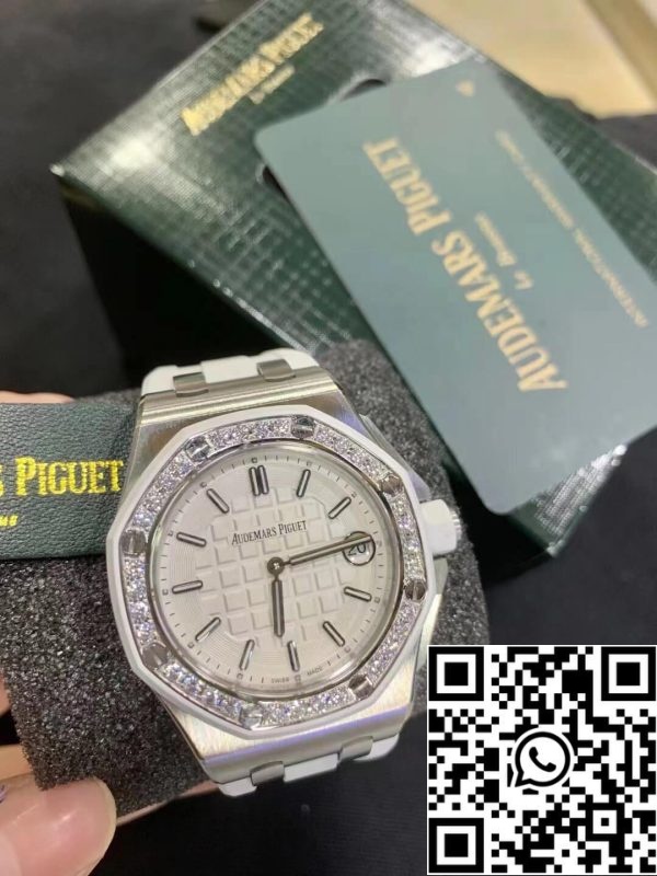 Audemars Piguet Royal Oak Offshore 67540SK ZZ A010CA 01 1 1 Migliore Edizione Quadrante Bianco EU Watch Store 2678 Audemars Piguet Royal Oak Offshore 67540SK.ZZ.A010CA.01 1:1 Migliore Edizione Quadrante Bianco