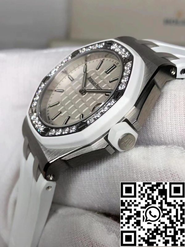 Audemars Piguet Royal Oak Offshore 67540SK ZZ A010CA 01 1 1 Migliore Edizione Quadrante Bianco EU Watch Store 4381 Audemars Piguet Royal Oak Offshore 67540SK.ZZ.A010CA.01 1:1 Migliore Edizione Quadrante Bianco