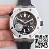 Audemars Piguet Royal Oak Offshore Diver 15703ST OO A002CA 01 JF Factory V10 1 1 أفضل إصدار سويسري ETA3120 متجر ساعات EU 1522 متجر ساعات أوديمار بيغيت رويال أوفشور دايفر 15703ST.OO.A002CA.01 JF Factory V10 1:1 أفضل إصدار سويسري ETA3120