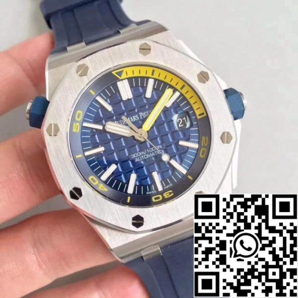 Audemars Piguet Royal Oak Offshore Diver 15710ST OO A027CA 01 JF Factory 1 1 Best Edition Sveitsin ETA3120 EU kellokauppa 3941 Audemars Piguet Royal Oak Offshore Diver 15710ST.OO.A027CA.01 JF Factory 1:1 Best Edition Sveitsin ETA3120