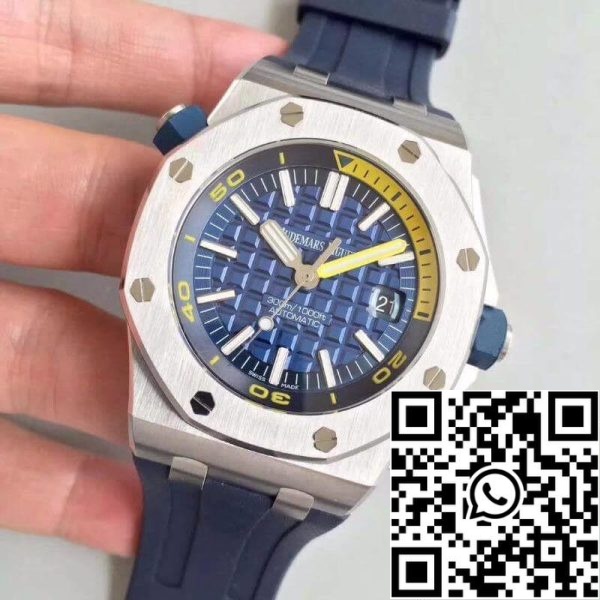 Audemars Piguet Royal Oak Offshore Diver 15710ST OO A027CA 01 JF Factory 1 1 Best Edition svájci ETA3120 EU Watch Store 589 Audemars Piguet Royal Oak Offshore Diver 15710ST.OO.A027CA.01 JF Factory 1:1 Best Edition svájci ETA3120