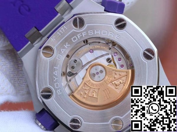 Audemars Piguet Royal Oak Offshore Diver 15710ST OO A077CA 01 1 1 Najboljša izdaja švicarski ETA3120 Superlumed Purple teksturirana številčnica EU Watch Store 6530 Audemars Piguet Royal Oak Offshore Diver 15710ST.OO.A077CA.01 1:1 Najboljša izdaja švicarski ETA3120 Superlumed Purple teksturirana številčnica