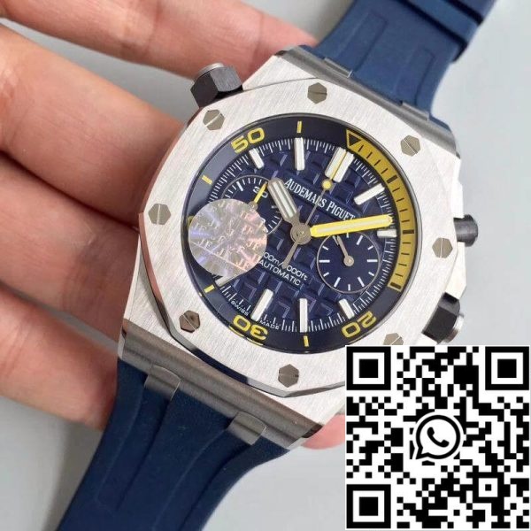 Audemars Piguet Royal Oak Offshore Diver 26703ST OO A027CA 01 JF Factory 1 1 Mejor Edición ETA3120 suiza Esfera Azul EU Watch Store 9063 Audemars Piguet Royal Oak Offshore Diver 26703ST.OO.A027CA.01 JF Factory 1 1 Mejor Edición ETA3120 suiza Esfera Azul