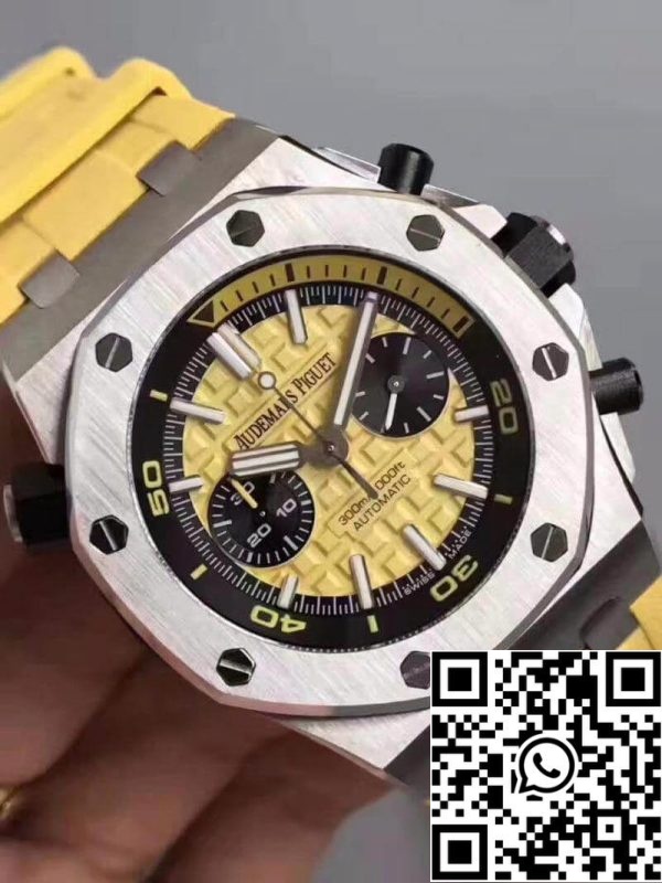 Audemars Piguet Royal Oak Offshore Diver 26703ST OO A051CA 01 JF Factory 1 1 Best Edition Swiss ETA3126 EU Watch Store 1610 Audemars Piguet Royal Oak Offshore Diver 26703ST.OO.A051CA.01 JF Factory 1:1 Best Edition Swiss ETA3126