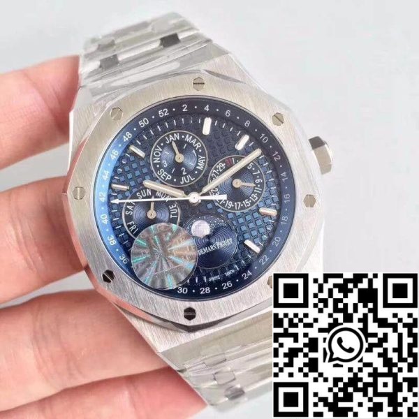 Audemars Piguet Royal Oak Ewiger Kalender 26574ST OO 1220ST 02 JF Factory 1 1 Best Edition Swiss ETA5134 EU Watch Store 628 Audemars Piguet Royal Oak Ewiger Kalender 26574ST.OO.1220ST.02 JF Factory 1:1 Best Edition Swiss ETA5134