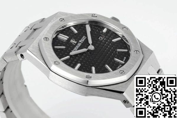 Audemars Piguet Royal Oak Quartz 33MM 67650ST OO 1261ST 01 1 1 Best Edition ZF Factory Black Dial EU Watch Store 2344 Audemars Piguet Royal Oak Quartz 33MM 67650ST.OO.1261ST.01 1:1 Best Edition ZF Factory Black Dial