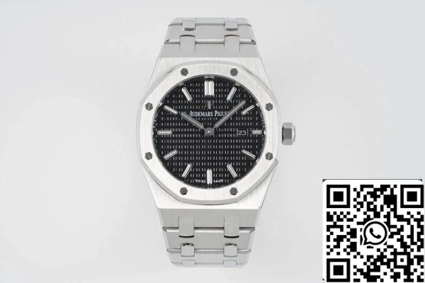 Audemars Piguet Royal Oak Quartz 33MM 67650ST OO 1261ST 01 1 1 Best Edition ZF Factory Black Dial EU Watch Store 7556 Audemars Piguet Royal Oak Quartz 33MM 67650ST.OO.1261ST.01 1:1 Best Edition ZF Factory Black Dial