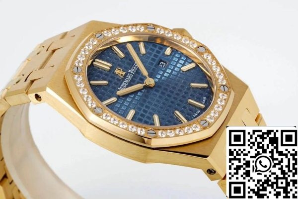 Audemars Piguet Royal Oak Quartz 33MM 67651BA ZZ 1261BA 02 1 1 Best Edition ZF Factory Blue Dial EU kellokauppa 2032 Audemars Piguet Royal Oak Quartz 33MM 67651BA.ZZ.1261BA.02 1:1 Best Edition ZF Factory Blue Dial