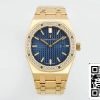 Audemars Piguet Royal Oak Quartz 33MM 67651BA ZZ 1261BA 02 1 1 Best Edition ZF Factory Blue Dial EU-Horlogeswinkel 6085 Audemars Piguet Royal Oak Quartz 33MM 67651BA.ZZ.1261BA.02 1:1 Best Edition ZF Factory Blue Dial