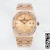 Audemars Piguet Royal Oak Quarzo 33MM 67651OR ZZ 1261OR 03 1 1 Migliore Edizione ZF Fabbrica Quadrante Oro EU Watch Store 6508 Audemars Piguet Royal Oak Quarzo 33MM 67651OR.ZZ.1261OR.03 1:1 Migliore Edizione ZF Fabbrica Quadrante Oro